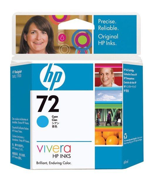 HP C9398A Cyan Mürekkep Kartuş (72)