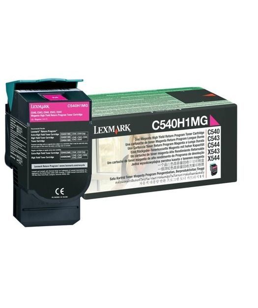Lexmark C540H1MG Yüksek Kapasiteli Magenta Return Toner