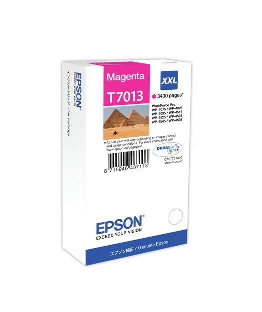 Epson T701340 Mürekkep Kartuş (XXL) - magenta