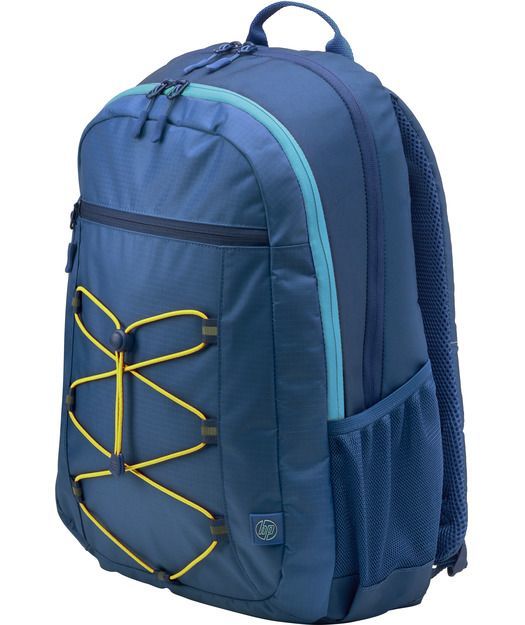 HP Active Backpack 15.6'' Navy Blue-Yellow /1LU24AA